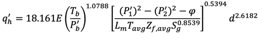 Panhandle A Equation