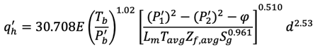 Panhandle B Equation